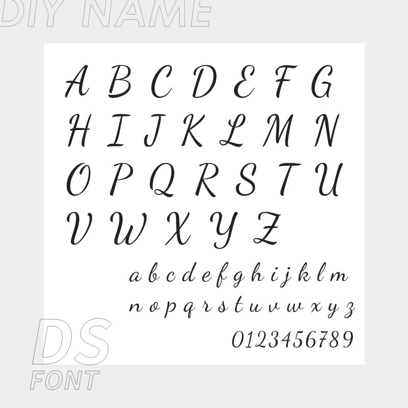 Personalized Custom 316L Stainless Steel Jewelry, English Alphabet Name Anklet Personalized Custom 316L Stainless Steel Jewelry, English Alphabet Name Anklet